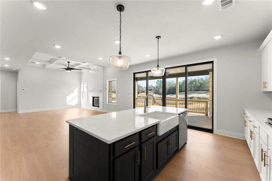 Furnished interior view inside a new home in , Jefferson (Image 9).