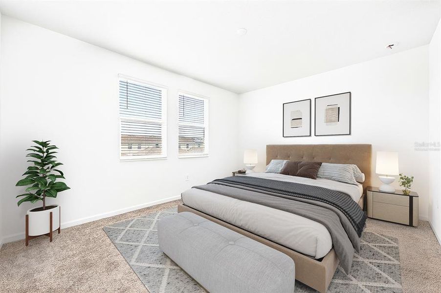 Furnished interior view inside a new home in Tohoqua, Kissimmee (Image 14).