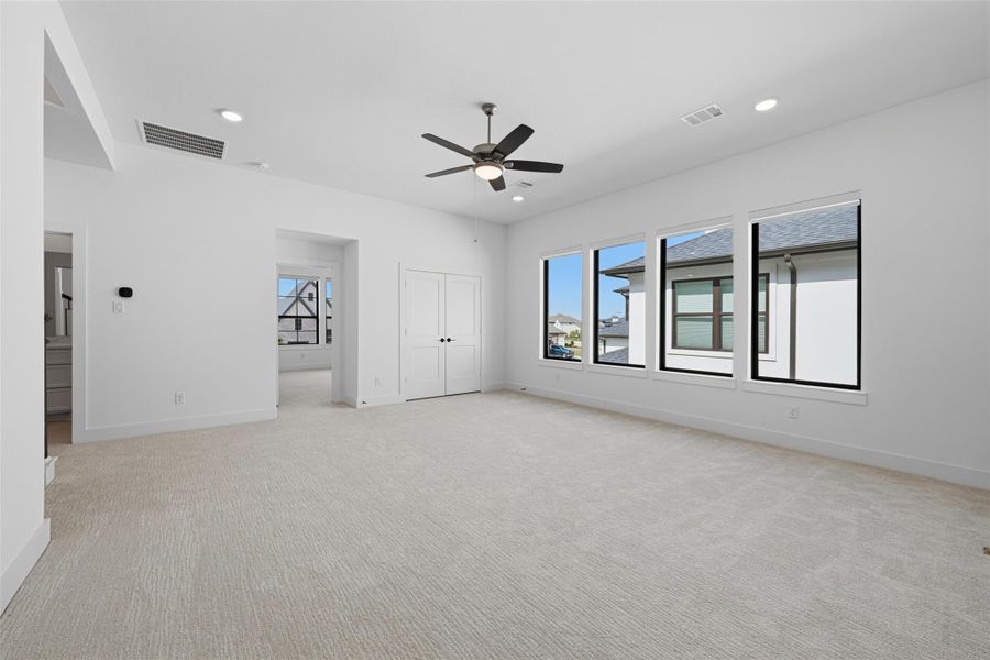 Spacious, unfurnished interior of a new home in , Cypress (Image 23).