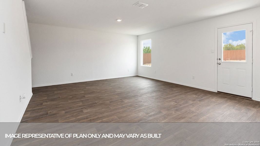 Spacious, unfurnished interior of a new home in Swenson Heights, Seguin (Image 18). Spacious, unfurnished interior of a new home in Swenson Heights, Seguin (Image 18).