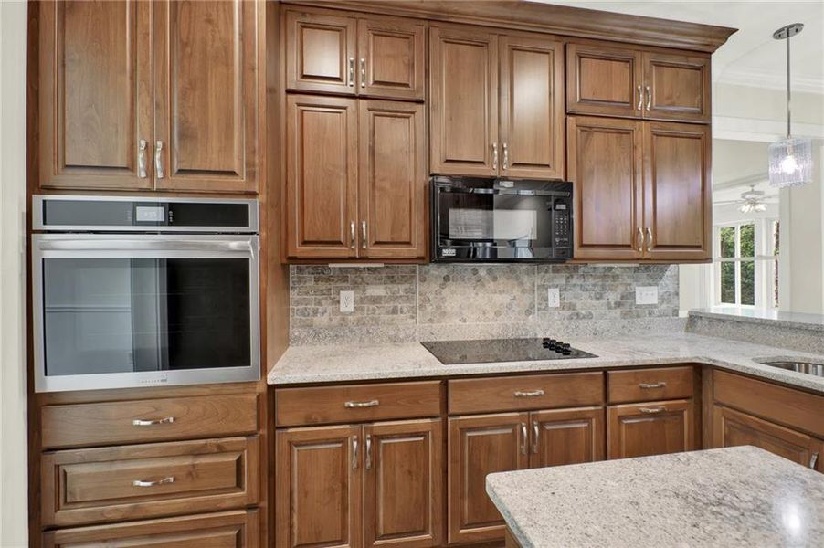 Furnished interior view inside a new home in , Canton (Image 8).