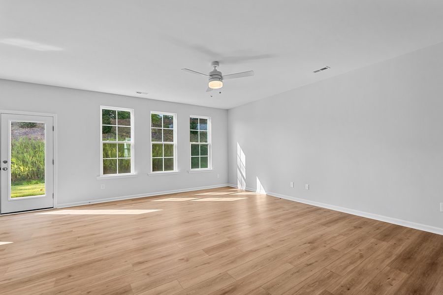 Spacious, unfurnished interior of a new home in Watkins Landing, Kernersville (Image 25).