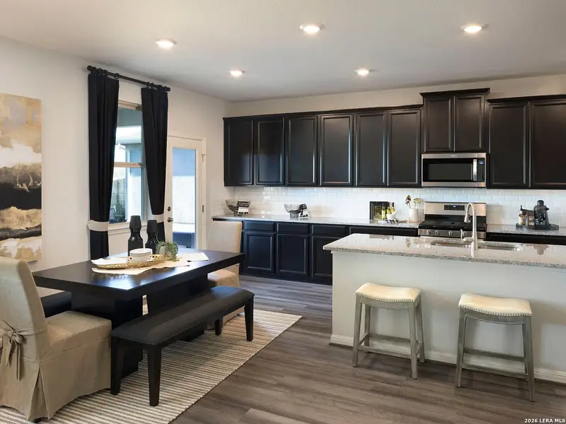Furnished interior view inside a new home in Comanche Ridge, San Antonio (Image 6).