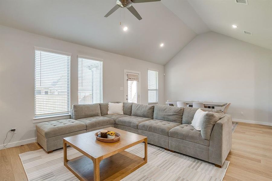 Furnished interior view inside a new home in Ventana, Fort Worth (Image 13).