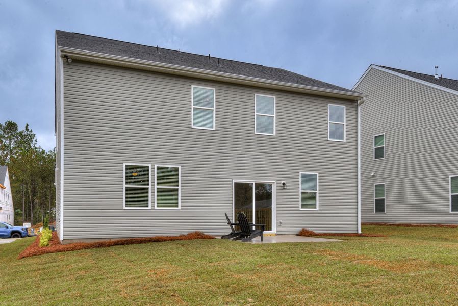 Representative exterior details of a home built from the The Kershaw by Stanley Martin Homes in Riverside Ridge, Lawrenceville (Image 131).
