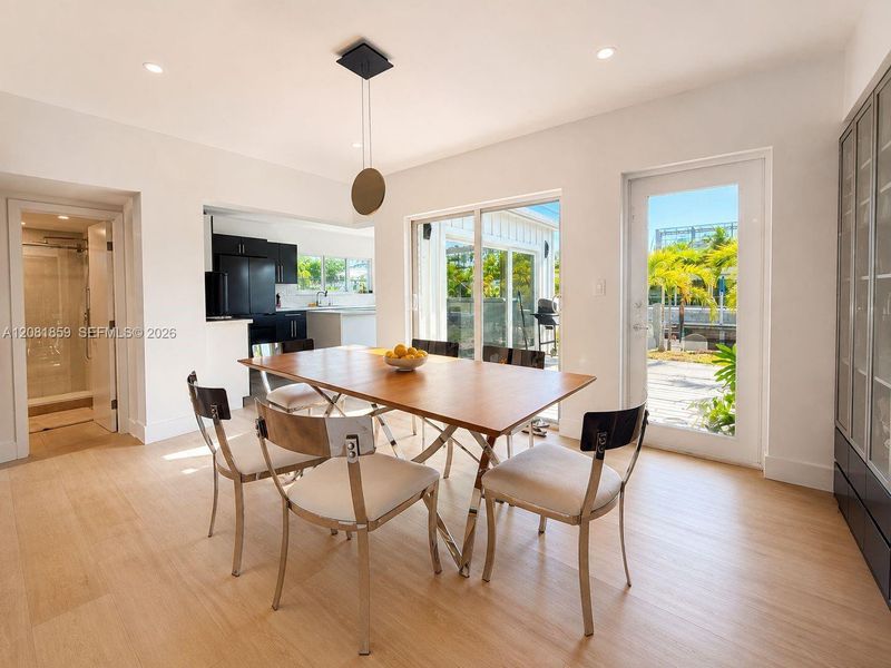 Furnished interior view inside a new home in , Fort Lauderdale (Image 12).