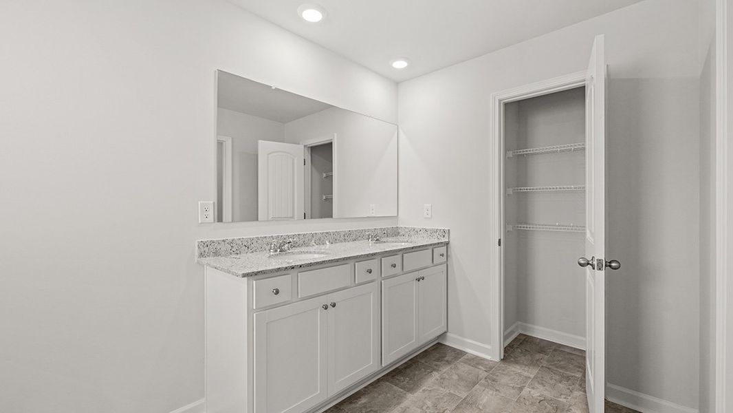 Representative furnished interior of a home built from the Elston by D.R. Horton in Parkside at Carter Grove, Cartersville (Image 10).