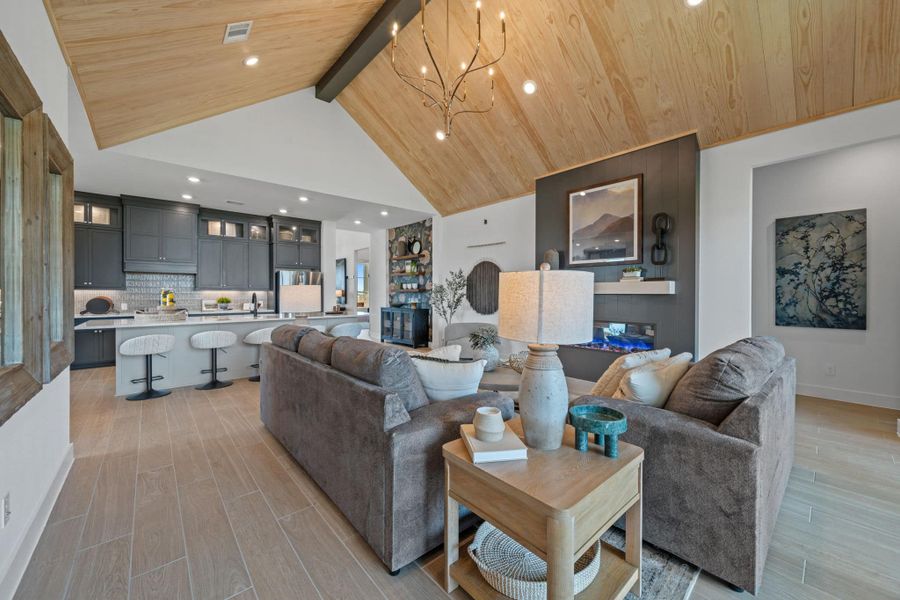 Furnished interior view inside a new home in Attwater, Waller (Image 31). Furnished interior view inside a new home in Attwater, Waller (Image 31).