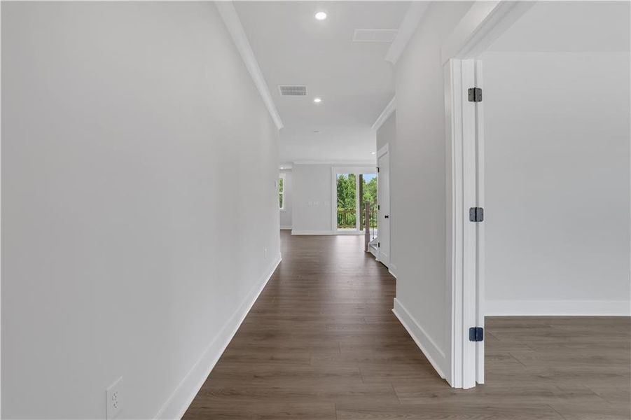 Spacious, unfurnished interior of a new home in Hopewell Reserve, Cumming (Image 34).