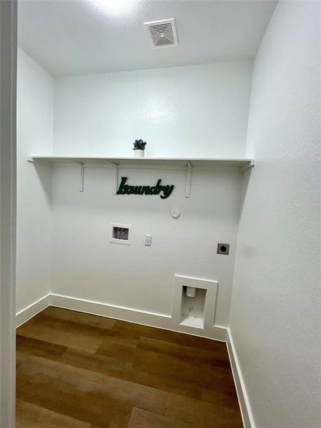 Laundry room.