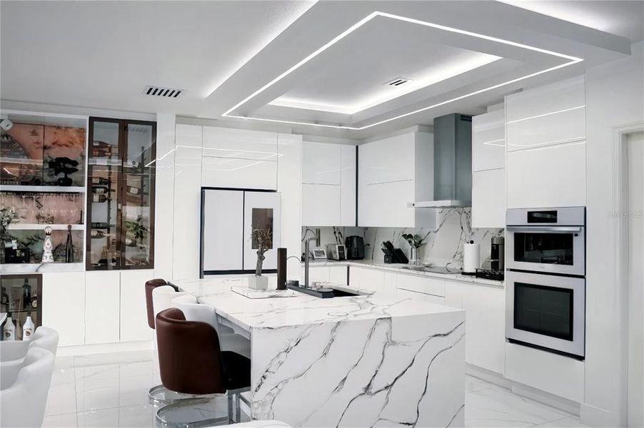 Furnished interior view inside a new home in , Davenport (Image 13).