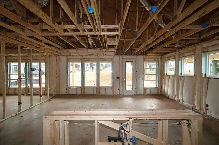 In-progress construction of a new home in Maple Grove at Towne Lake, Woodstock, GA (Image 7). In-progress construction of a new home in Maple Grove at Towne Lake, Woodstock, GA (Image 7).