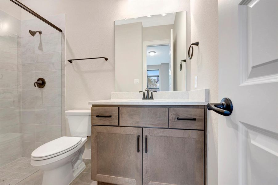 Furnished interior view inside a new home in ARTAVIA 50' Homesites, Conroe (Image 9).