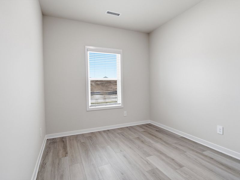 Spacious, unfurnished interior of a new home in The Heritage at Buffaloe Reserve, Raleigh (Image 14). Spacious, unfurnished interior of a new home in The Heritage at Buffaloe Reserve, Raleigh (Image 14).