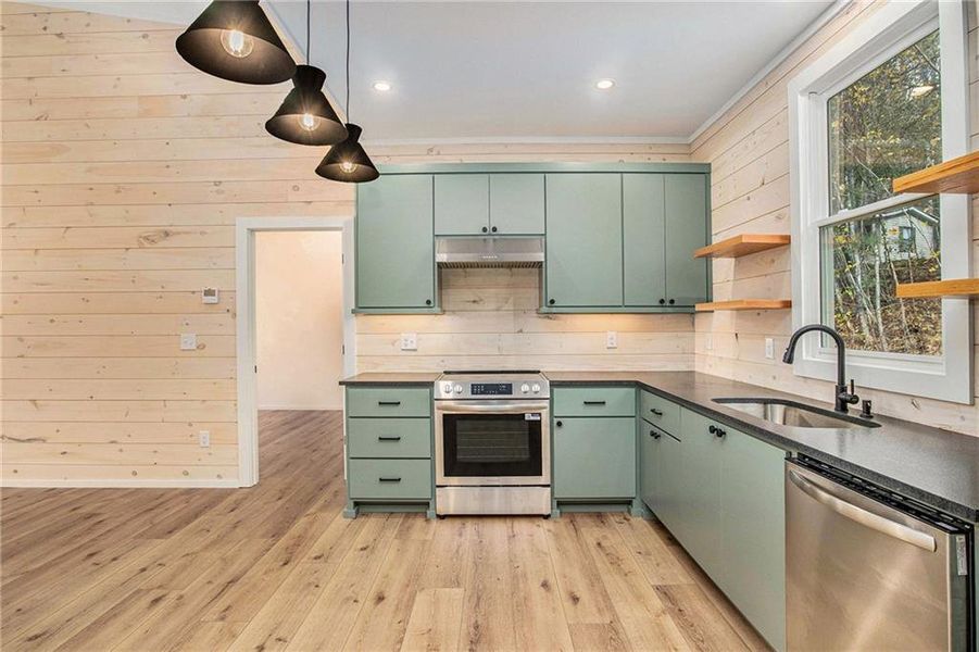 Furnished interior view inside a new home in , Clayton (Image 3).