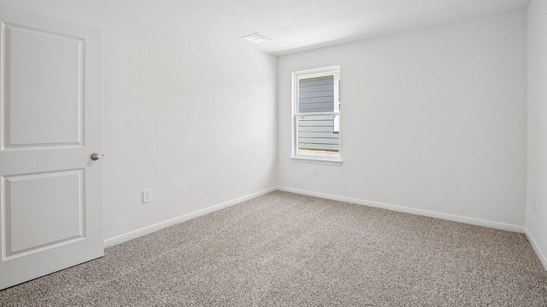 Spacious, unfurnished interior of a new home in Prairie Lakes, Buda (Image 39).