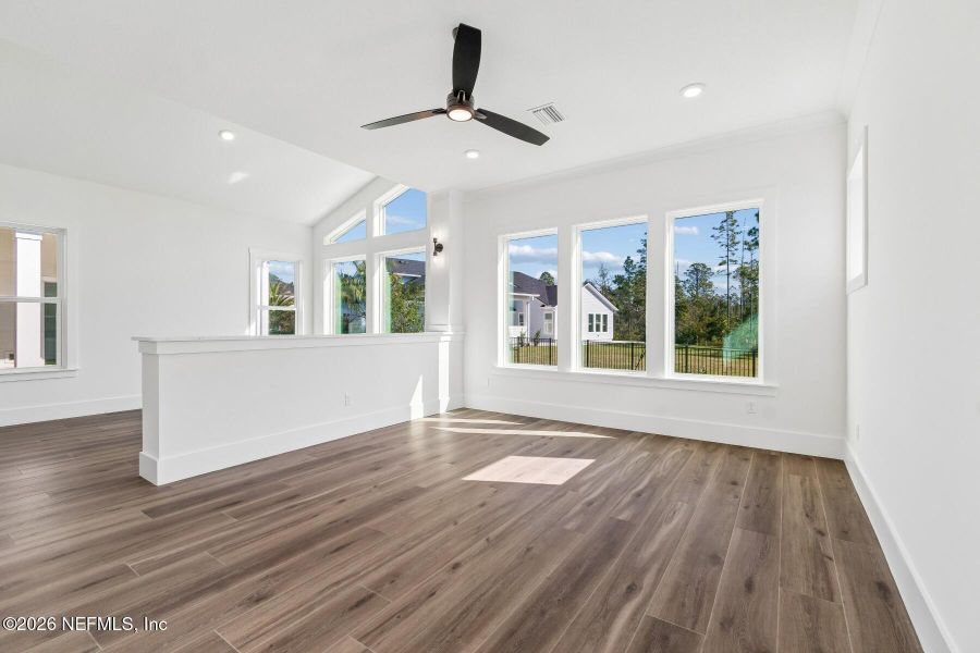 Spacious, unfurnished interior of a new home in Coral Ridge at Seabrook 80’, Ponte Vedra (Image 24).