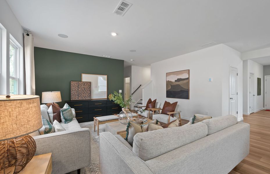 Furnished interior view inside a new home in Avery Ridge, Gainesville (Image 12).