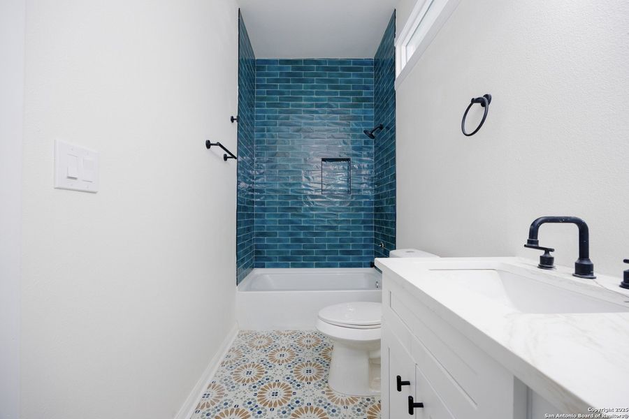 Furnished interior view inside a new home in , Blanco (Image 10). Furnished interior view inside a new home in , Blanco (Image 10).