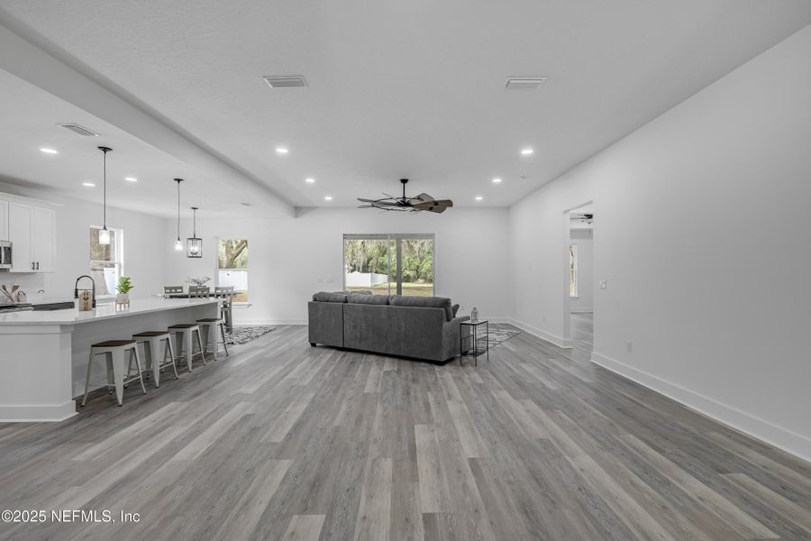 Furnished interior view inside a new home in , Jacksonville (Image 19).
