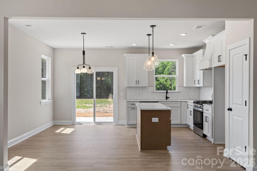 Furnished interior view inside a new home in , Salisbury (Image 8).