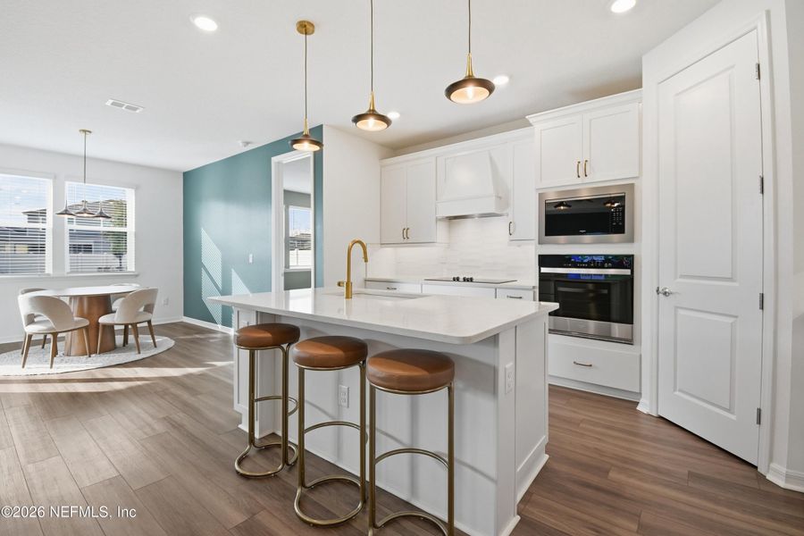Furnished interior view inside a new home in , St. Augustine (Image 11).