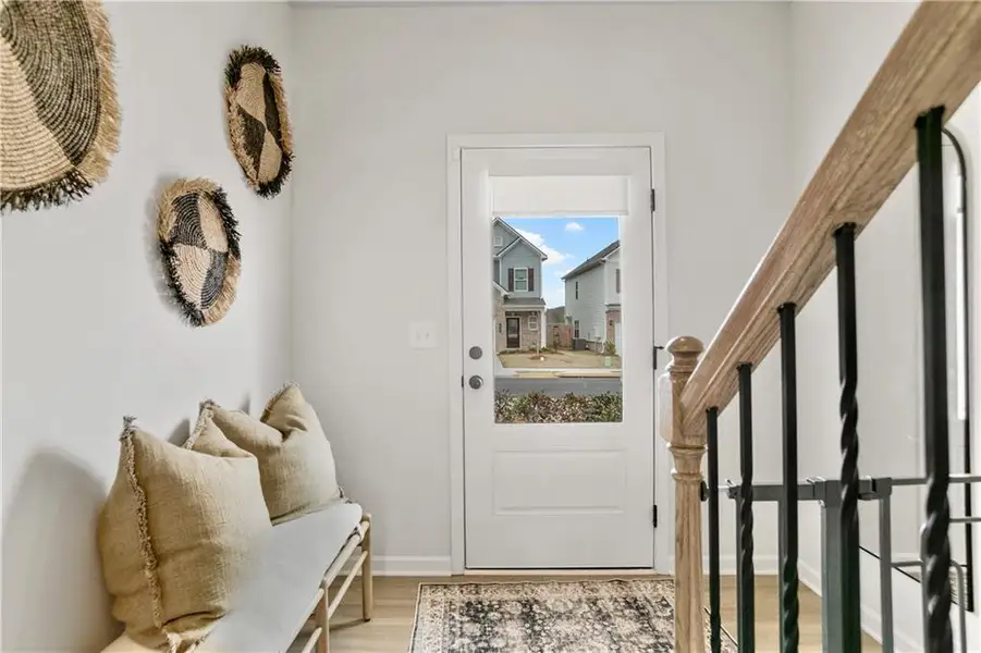 Furnished interior view inside a new home in , Cartersville (Image 11).