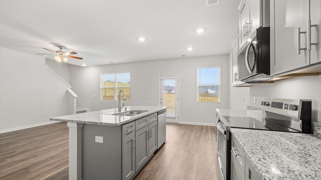 Furnished interior view inside a new home in Captain's Corner, Grovetown (Image 7).