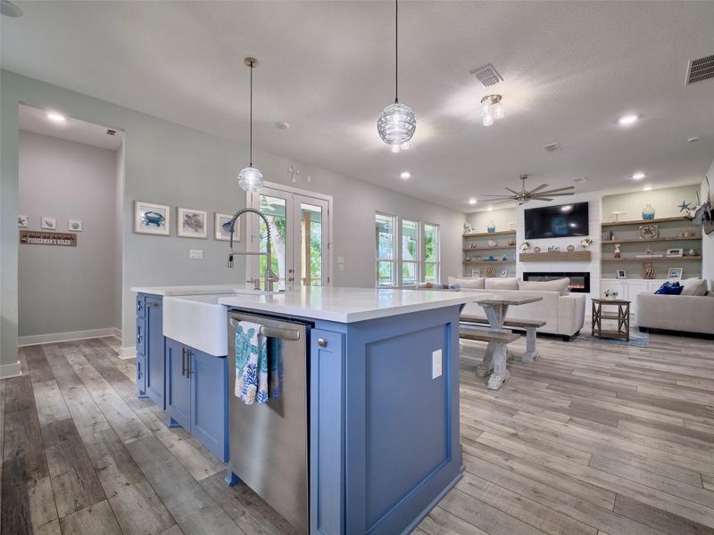 Furnished interior view inside a new home in , Sargent (Image 5). Furnished interior view inside a new home in , Sargent (Image 5).