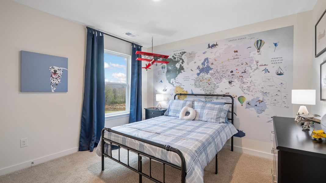 Furnished interior view inside a new home in Harbor Crest, Ooltewah (Image 29).