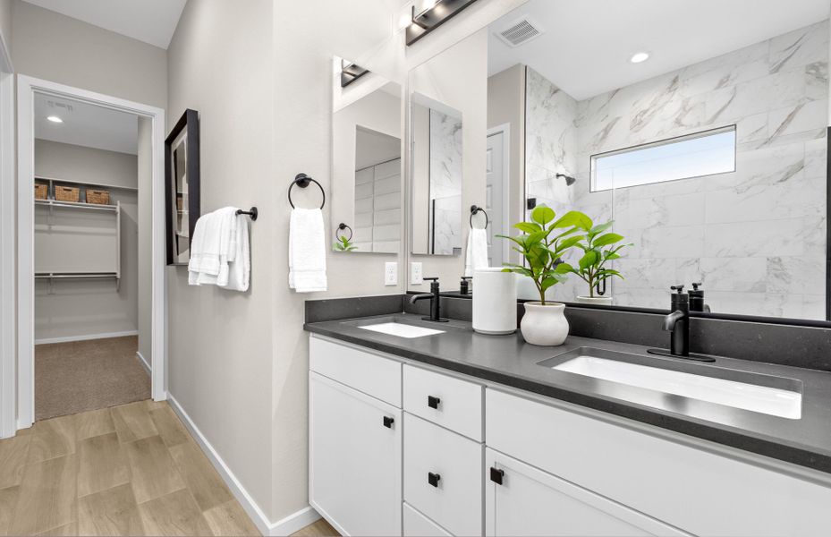 Representative furnished interior of a home built from the Verbena by Pulte Homes in Regent Hills - Meadow Series, Buckeye (Image 10).