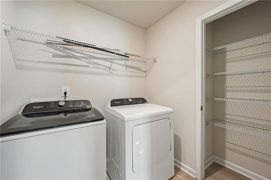 Close-up of interior finishes inside a home in Creekside at Oxford Park, Fairburn (Image 13).