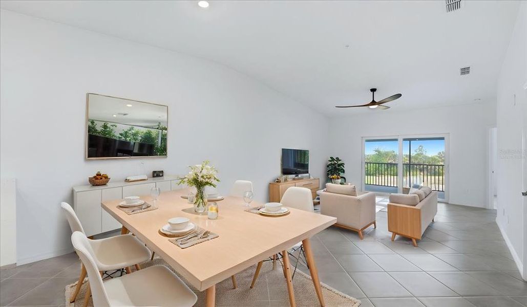 Furnished interior view inside a new home in , Venice (Image 6).