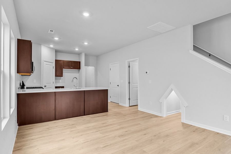 Furnished interior view inside a new home in Hanes Lake, Winston-Salem (Image 13).