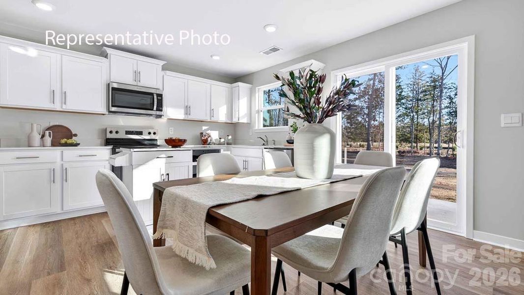 Furnished interior view inside a new home in Fergus Crossing, York (Image 11).