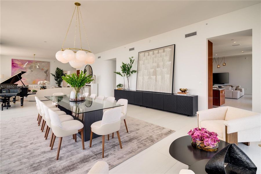 Furnished interior view inside a new home in Mr. C Residences, Miami (Image 22).