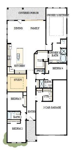 The success of a floor plan is the way you can move through it…You’ll be amazed at how well this home lives…We call it traffic patterns.