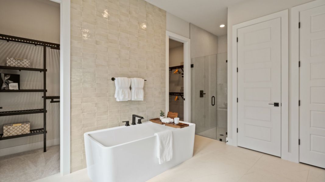 Furnished interior view inside a new home in Mandarin Grove, Palmetto (Image 14).