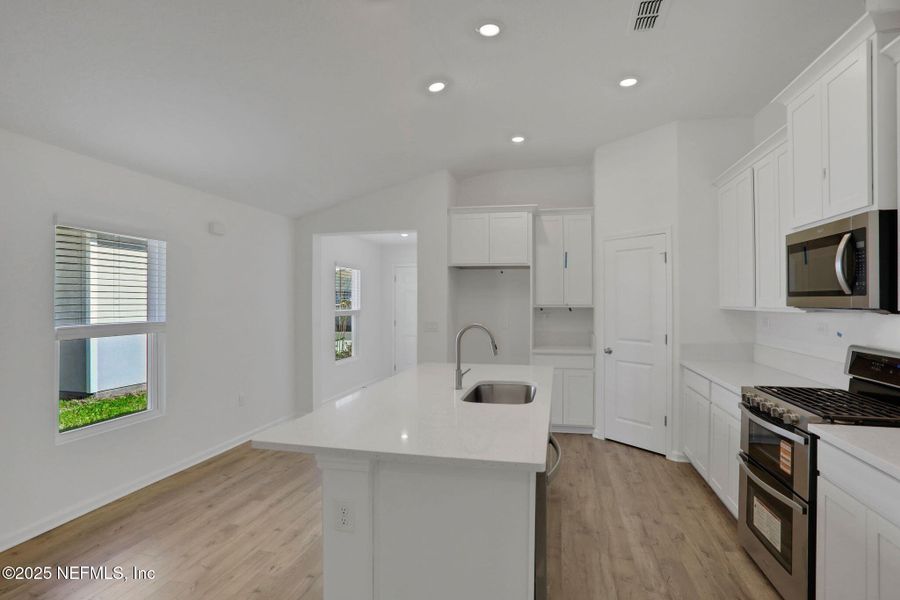 Furnished interior view inside a new home in Cordova Palms, St. Augustine (Image 12).