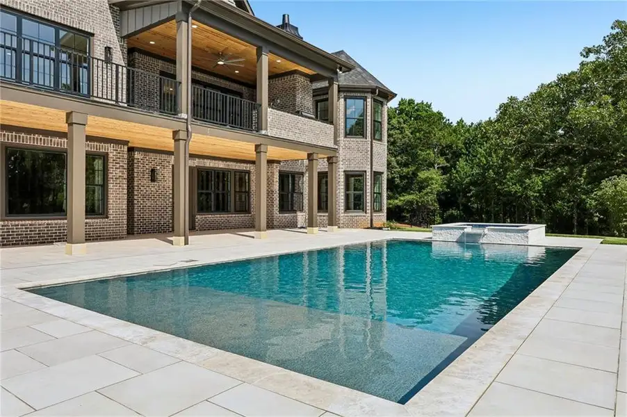 Exterior details and patio area of a home in , Buford (Image 33).
