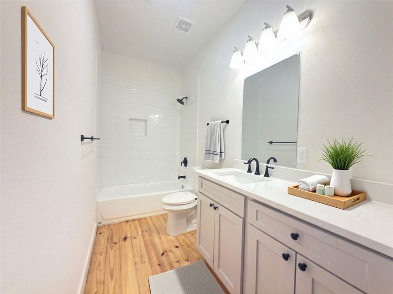 Furnished interior view inside a new home in , Brenham (Image 4).