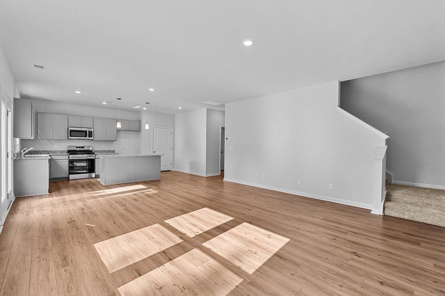 Spacious, unfurnished interior of a new home in Bell West, Kernersville (Image 19).