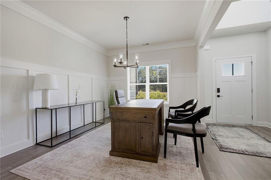 Furnished interior view inside a new home in , Ellenwood (Image 10).