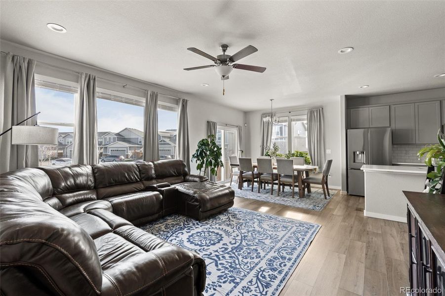 Furnished interior view inside a new home in , Lochbuie (Image 29).