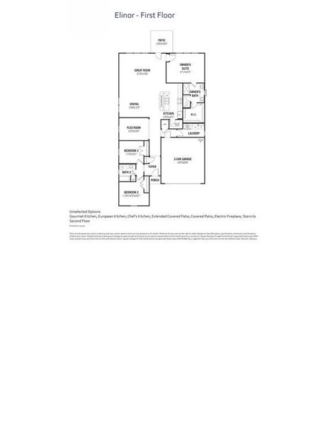 Elinor Floor Plan