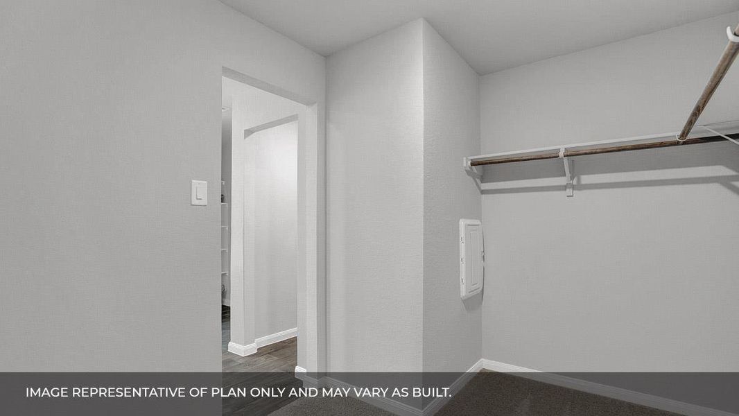 Spacious, unfurnished interior of a new home in Rosenbusch Ranch, Leander (Image 11). Spacious, unfurnished interior of a new home in Rosenbusch Ranch, Leander (Image 11).