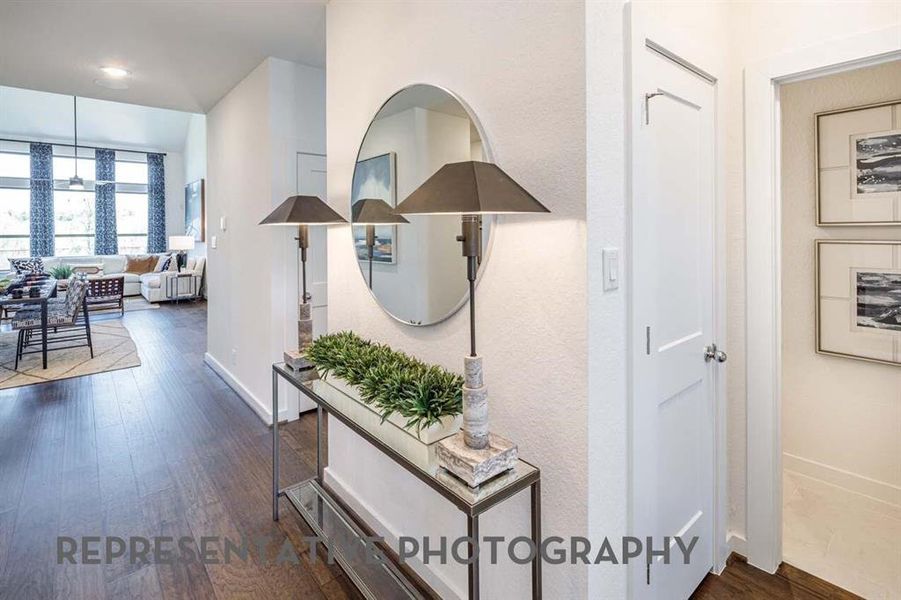 Furnished interior view inside a new home in Heritage Ranch, Sherman (Image 6).
