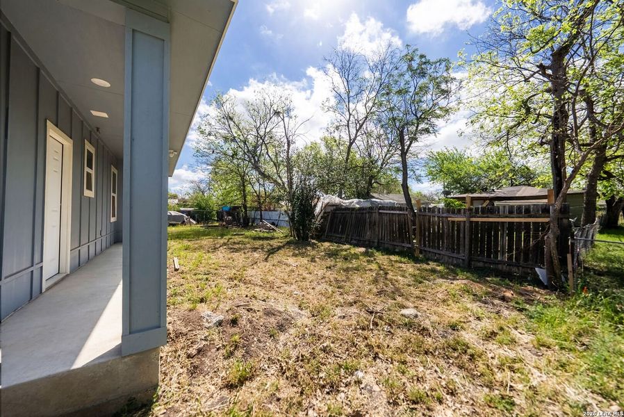 Exterior details and patio area of a home in , Seguin (Image 3). Exterior details and patio area of a home in , Seguin (Image 3).