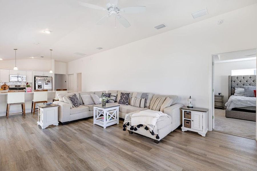 Furnished interior view inside a new home in , The Villages (Image 17).