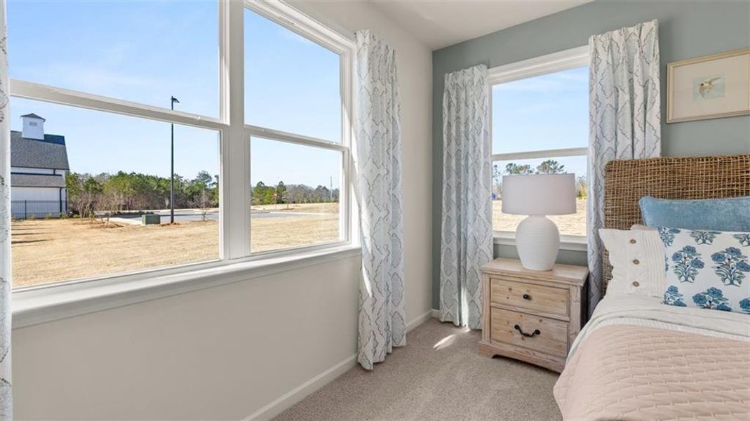 Furnished interior view inside a new home in Kingston Ranch at Lake Oconee, Buckhead (Image 36).